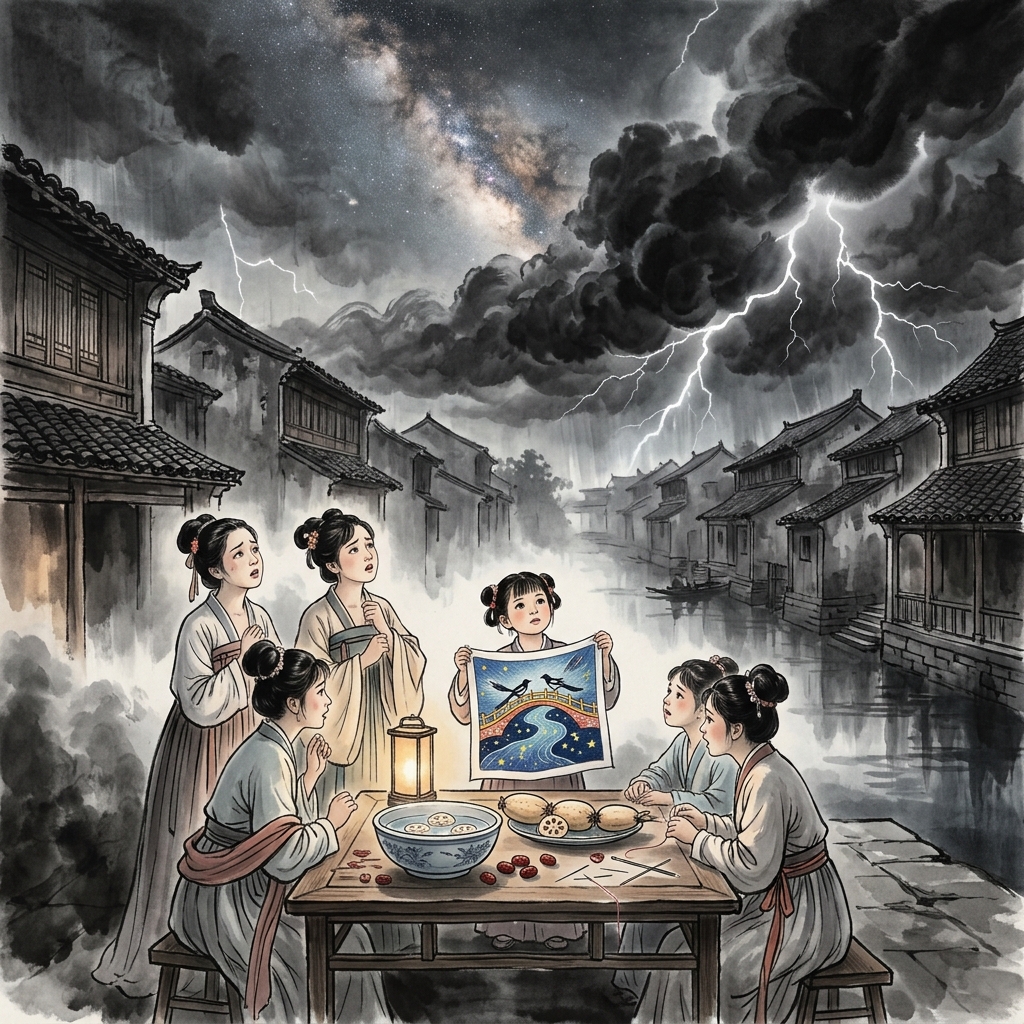 七夕夜风伯作怪