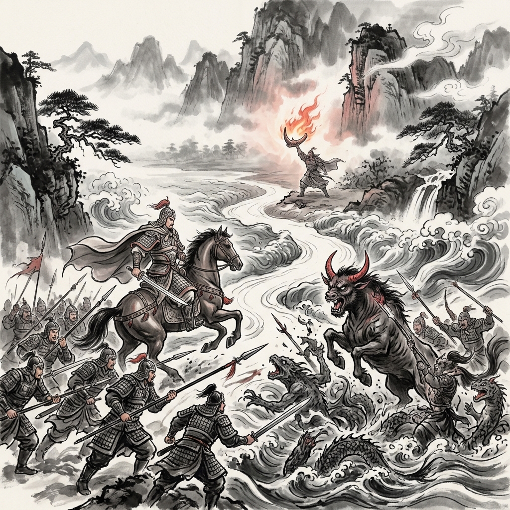 神兵天降斩水怪