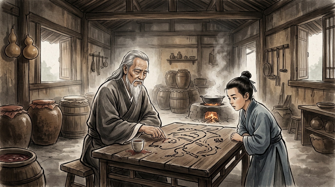 酒坊谈兵论战